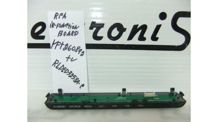 RCA RLDED3258A-C module IR function board